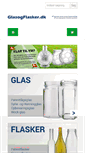 Mobile Screenshot of glasogflasker.dk
